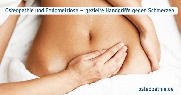 Osteopathie Endometriose Handgriffe gegen Schmerzen Warstein Brilon Totallokal