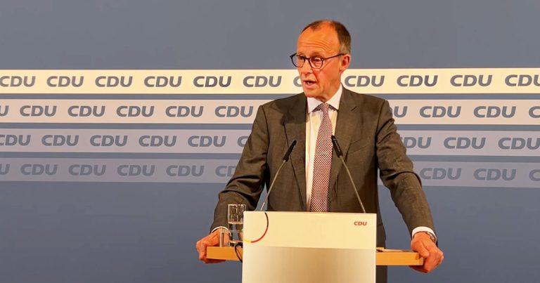 CDU Parteichef Friedrich Merz Brilon Totallokal 2