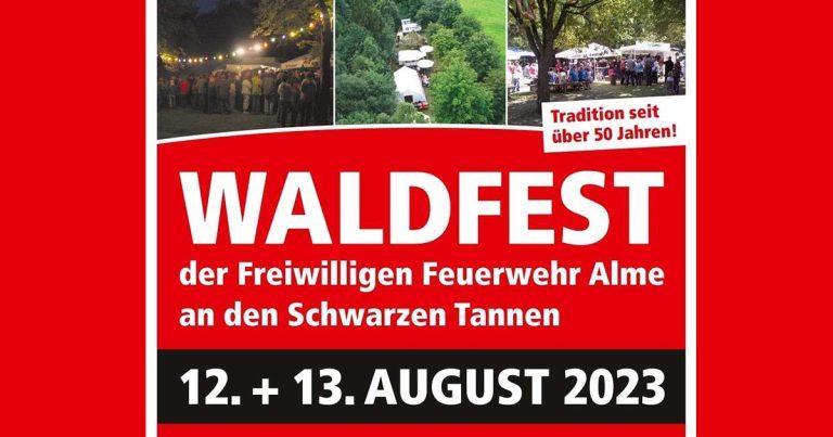 Waldfest Alme