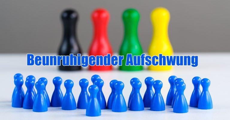 AFD Beunruhigender Aufschwung