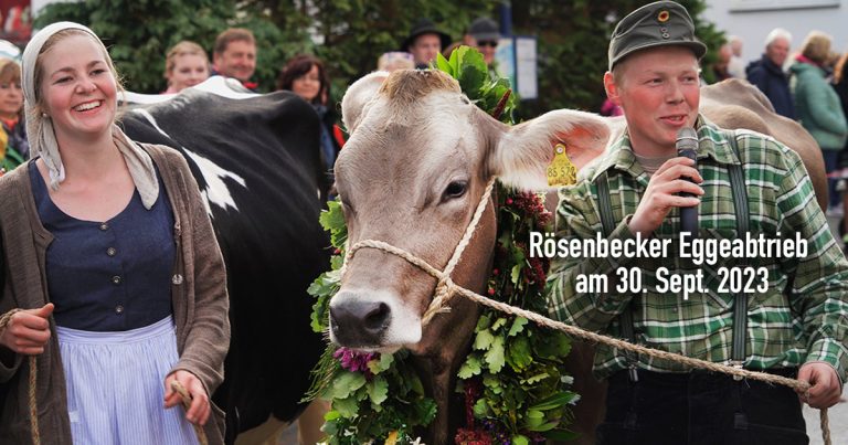 Roesenbecker Eggeabtrieb am 30. September