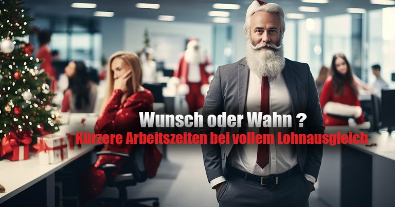 Wunsch kuerzere Arbeitszeiten