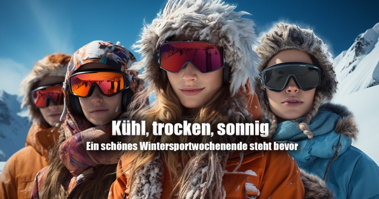 schoenes Wintersportwochenende steht bevor