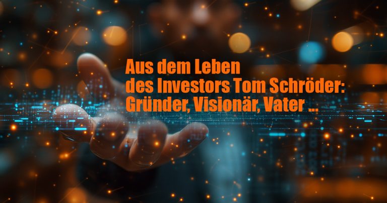 Tom Schroeder aus dem Leben