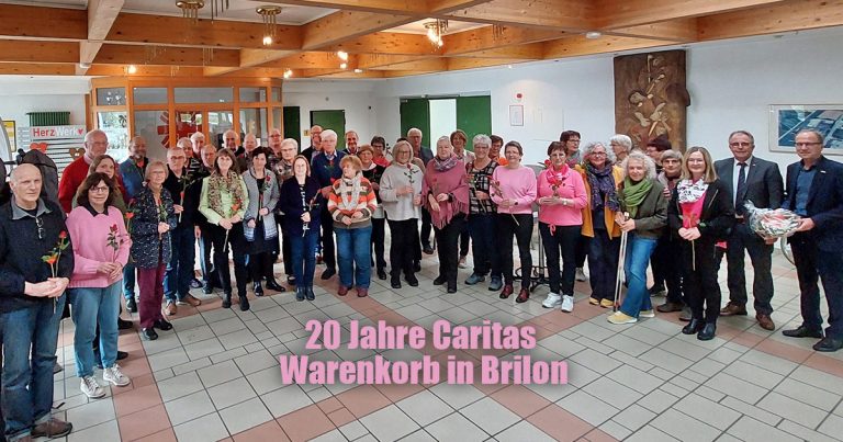 20 Jahre Caritas Warenkorb in Brilon