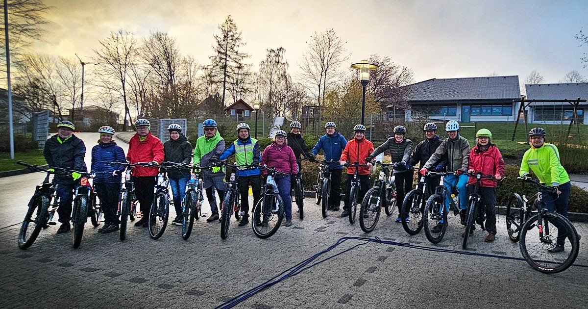 Fahrrad Gruppe