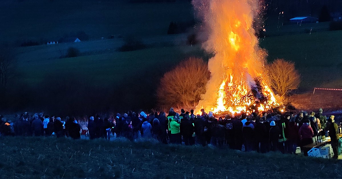 Osterfeuer Messinghausen